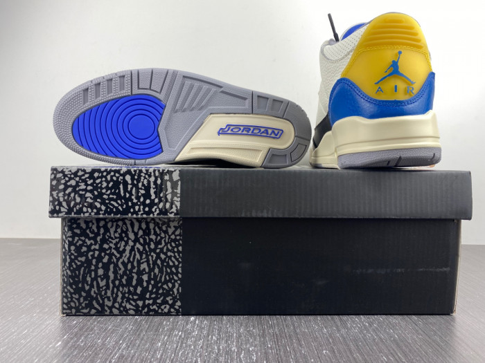 air jordan 3 retro unc white black blue yellow 398614-145