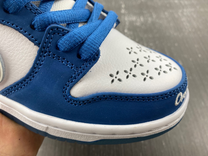 born x raised x nike sb dunk low fn7819-400