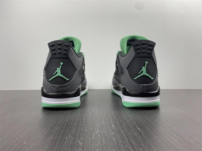 air jordan 4 retro green glow 308497-033