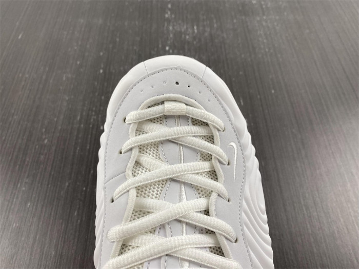 nike air foamposite one comme des garcons homme plus white dj7952-100