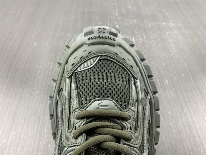 blcg defender sneaker in dark green mesh and nylon yu8907-5698362