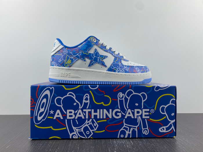 bape sta low sneaker 191042-008