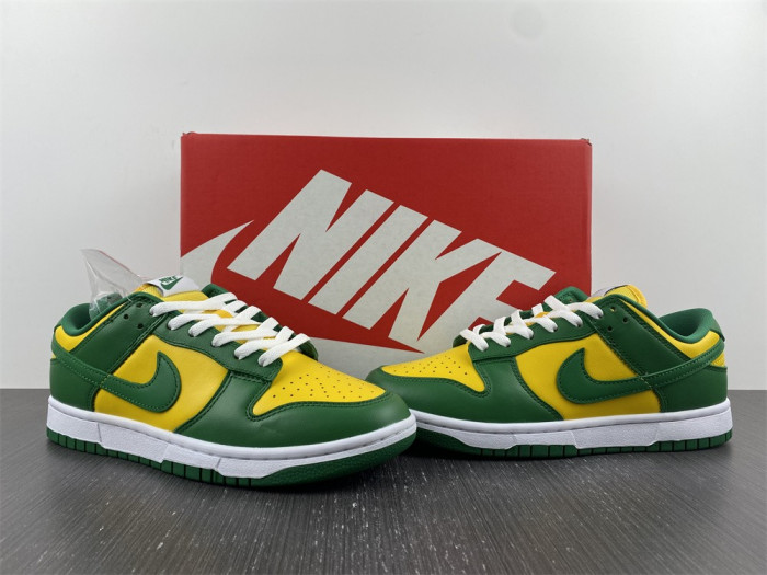 nike dunk low brazil (2020) cu1727-700