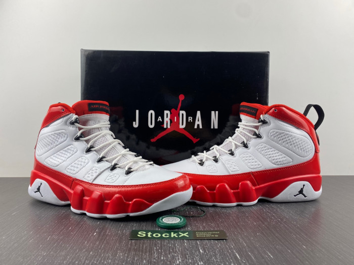jordan 9 retro white gym red - 302370-160