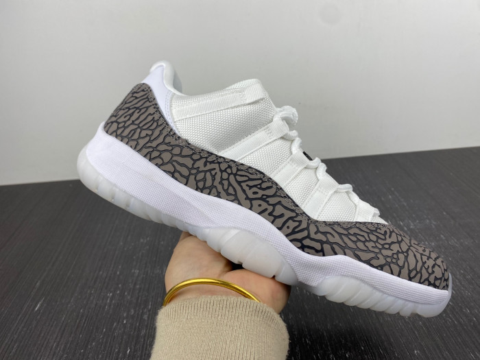 air jordan 11 low “white cement” av2187-140-01