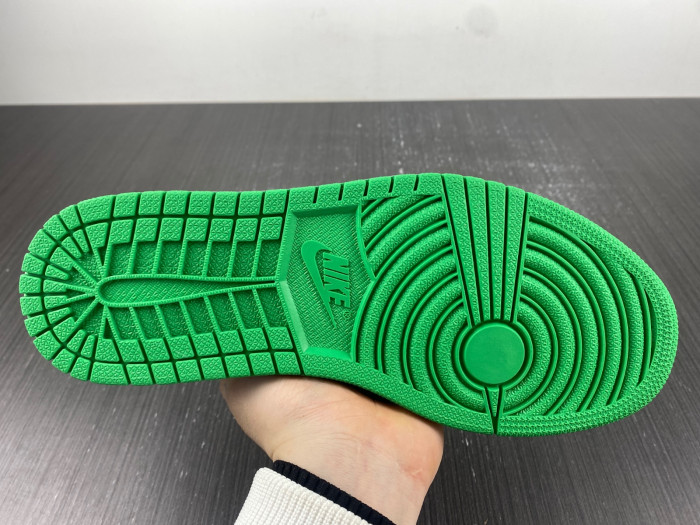 air jordan 1 low "lucky green/aquatone" dc0774-304