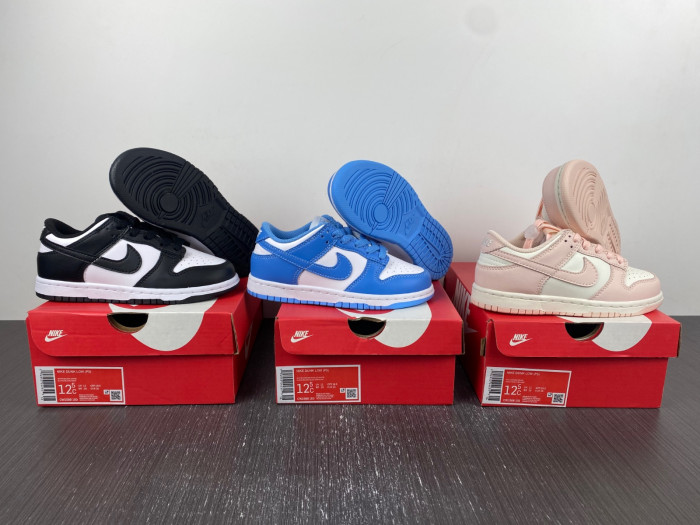 kids nike dunk low 
