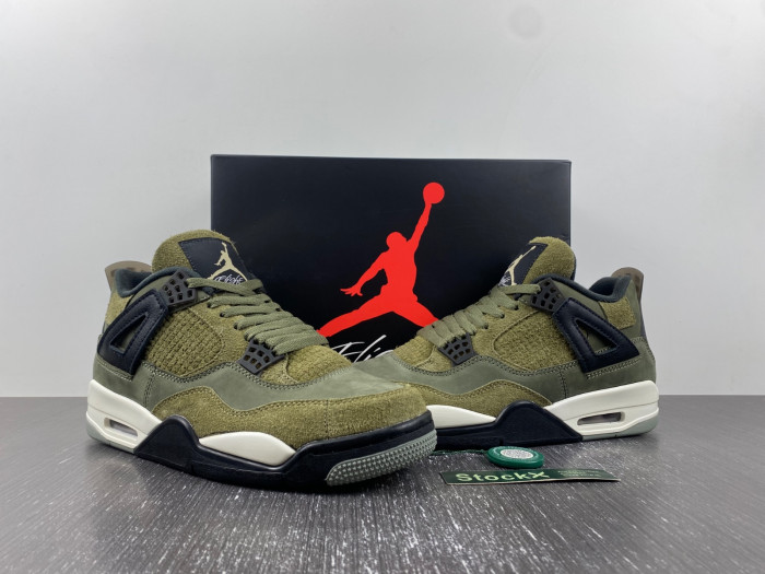 air jordan 4 craft "medium olive" fb9927-200