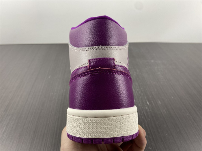 air jordan 1 mid magenta (2022) (w) - bq6472-501