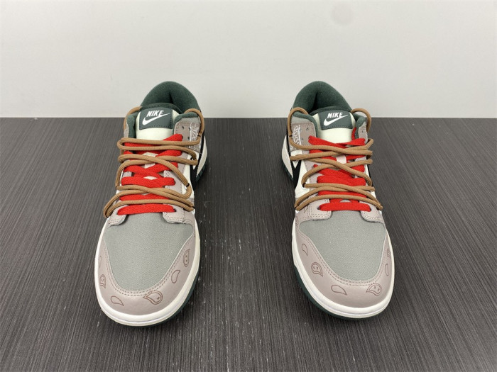 nike dunk low se sail multi-camo - dh0957-100