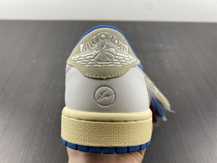 Travis Scott x Air Jordan 1 low Blue white CQ4277-212