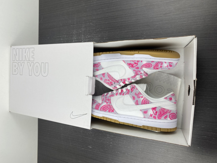 nike sb dunk low white rose red gum ct5053-061