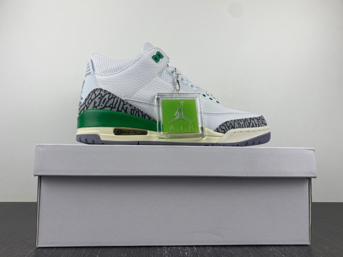 air jordan 3 lucky green wmns ck9246-136