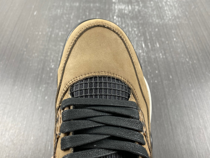 travis scott x air jordan 4 retro brown aj4-882335