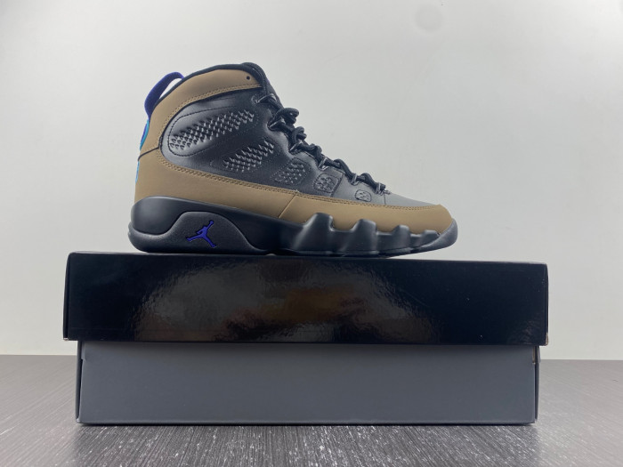 air jordan 9 olive concord ct8019-034
