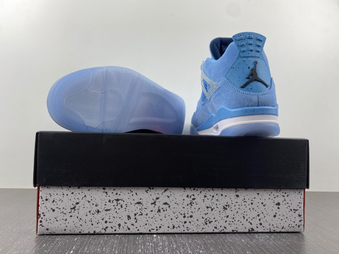 air jordan 4 retro unc 2019 pe sky blue aj4 1032070