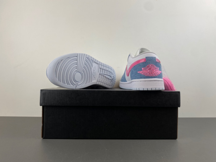 Air Jordan 1 Low SE Denim Sequin HQ2001-400