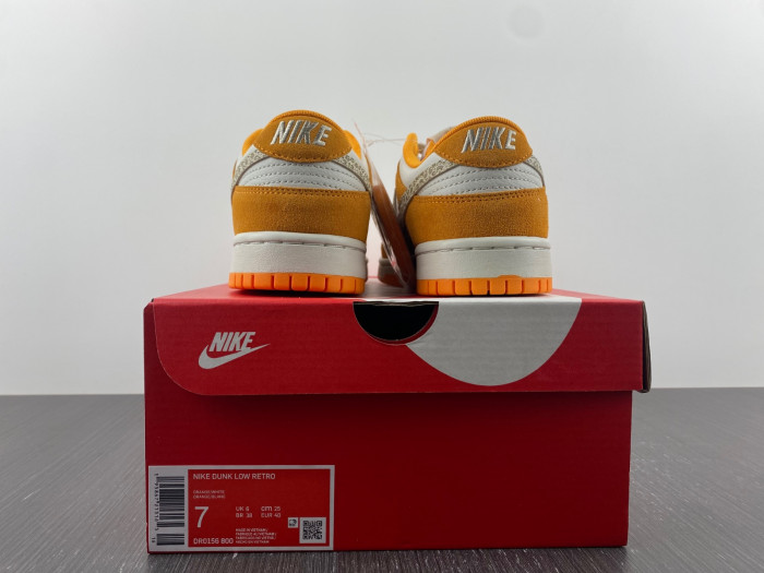 nike dunk low "kumquat" dr0156-800