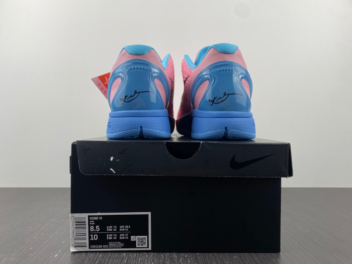 nike kobe 6 pink rose cw2190-6011