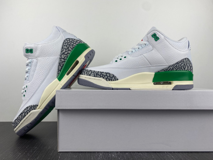 air jordan 3 lucky green wmns ck9246-136