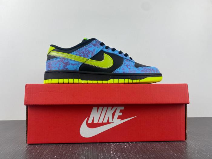 nike dunk low gs "acid wash" dv1694-900