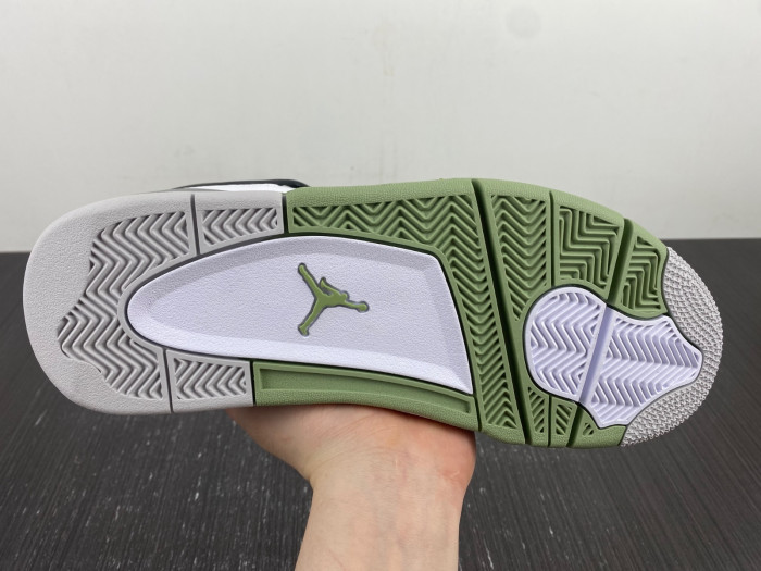 air jordan 4 wmns seafoam aq9129-103