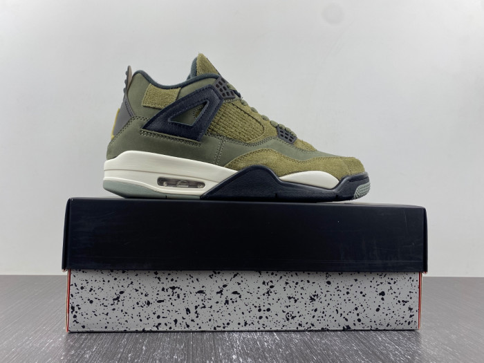 air jordan 4 craft "medium olive" fb9927-200