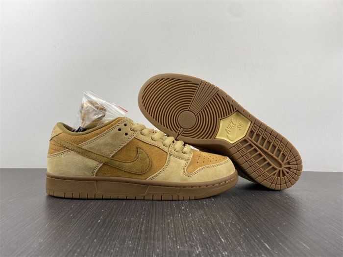 nike sb dunk low wheat (2017) - 883232-700