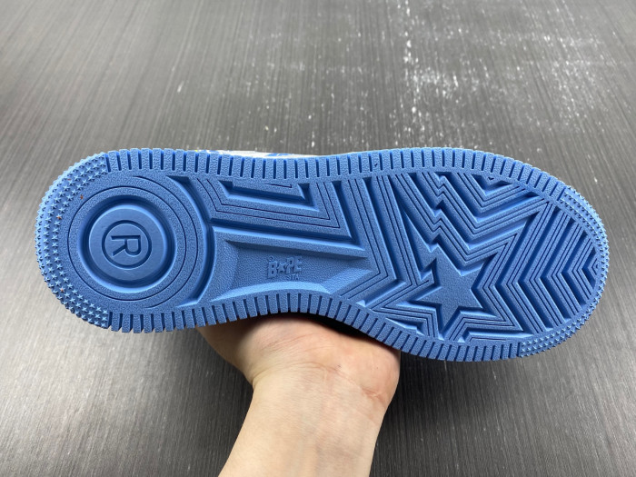 bape sta low sneaker 191042-008