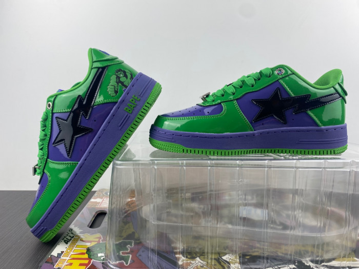 bape sta low sneaker 191042-017