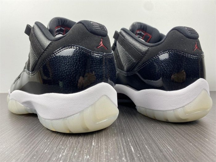 air jordan 11 low "72-10" av2187-001