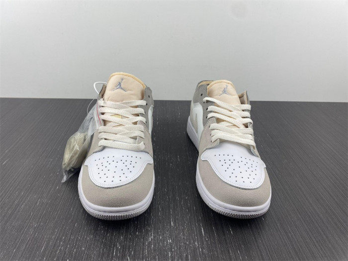 jordan 1 low inside out white phantom - dn1635-100