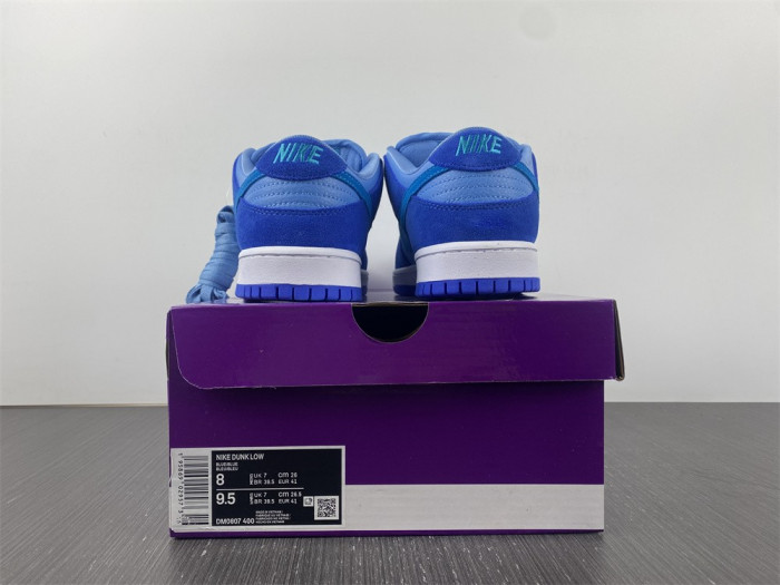 nike sb dunk low blue raspberry - dm0807-400
