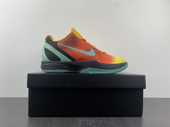 nike kobe 6 protro orange county cw2190-800