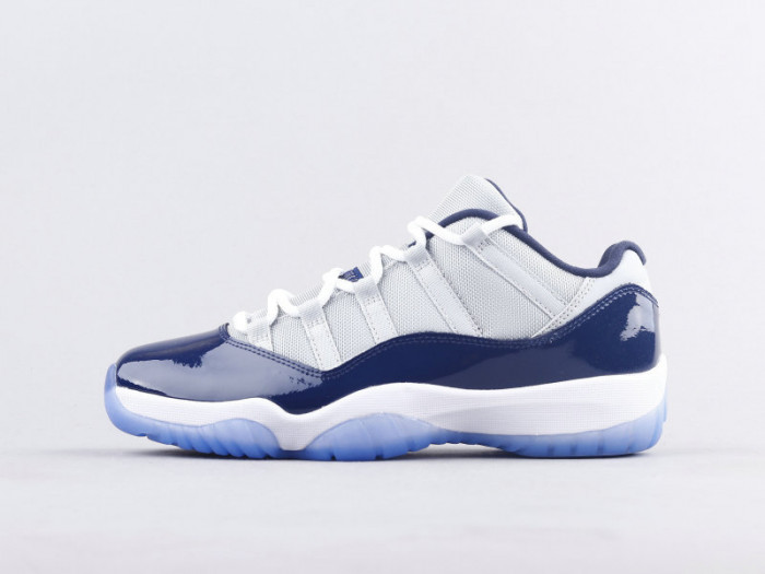 jordan 11 retro low georgetown (gs) 528896-007