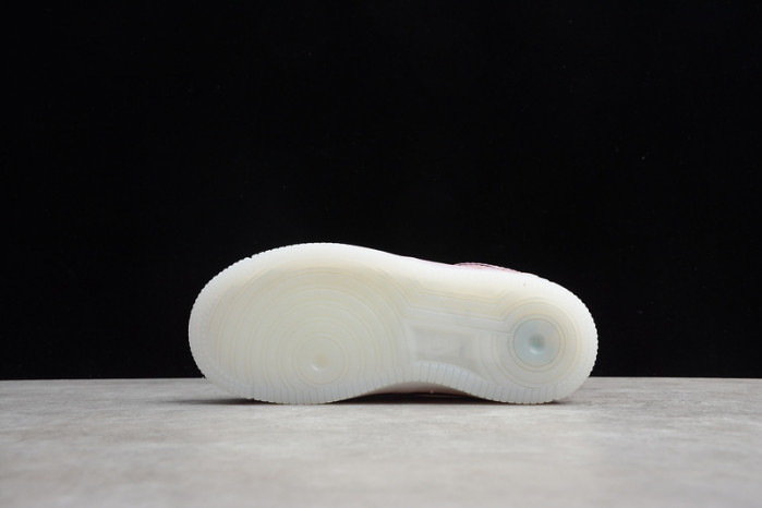 kids nike air force 1 mid wb pink rose 314197-8300