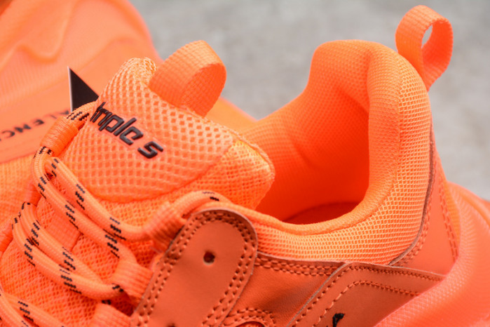 blcg sneaker triple.s.gomma orange