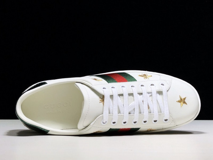 G*u*i ace embroidered low-top sneaker