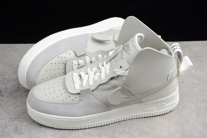 psny x nike air force 1 high grey ao9292-001