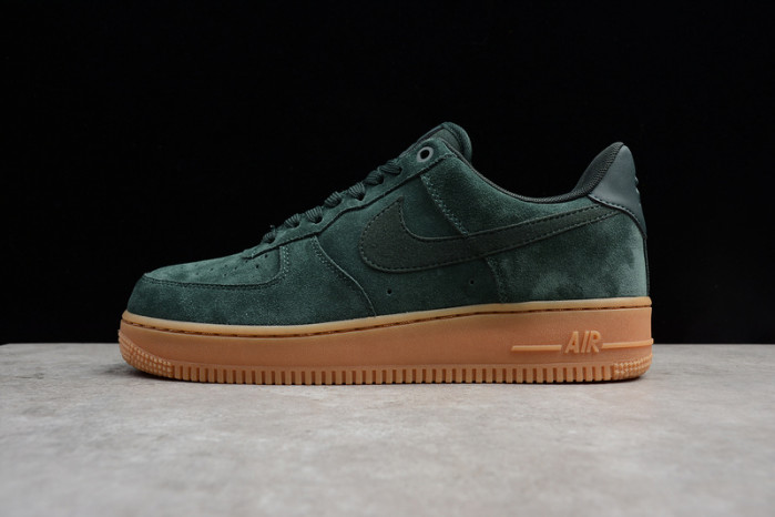 nike air force 1 ´07 lv8 suede outdoor green brand aa1117-300