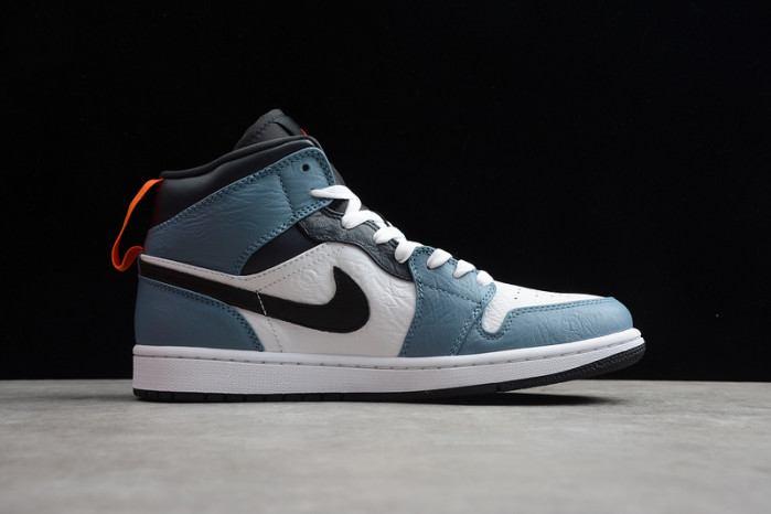 air jordan 1 F**etasm x mid fearless blue white cu2802-100