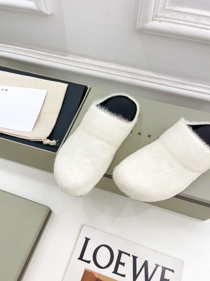 marni fussbett sabot loafers 231379m24