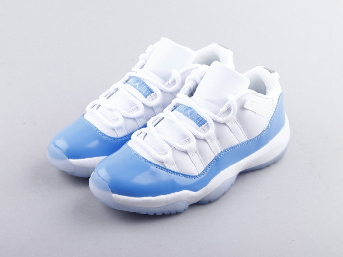 jordan 11 retro low university blue (gs) 528896-106