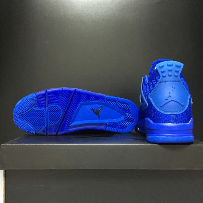 air jordan 4 flyknit “hyper royal” aq3559-400