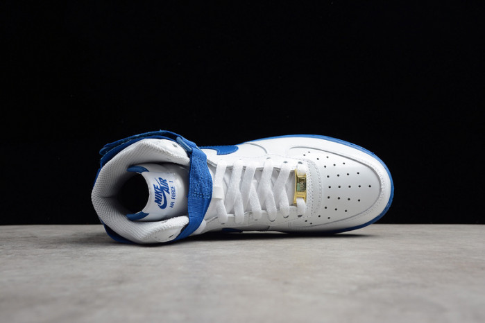 NIKE AIR FORCE 1 HIGH SHEED RUDE AWAKENING WHITE ROYAL AQ4229-100