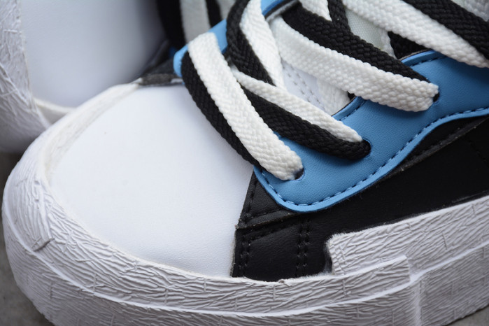 sacai x nike blazer mid university blue bv0072-001