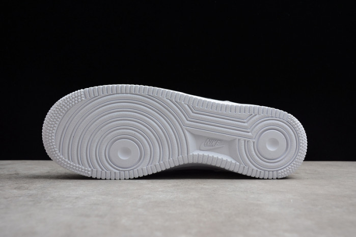 NIKE SUPREME AIR FORCE 1 ONE HIGH HI WHITE WORLD FAMOUS 698696-100