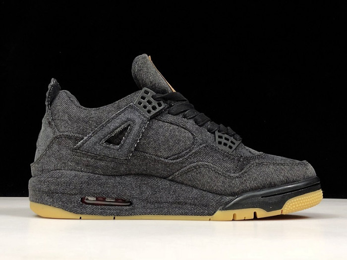 air jordan 4 retro L*v*s nrg L*v*s - black denim ao2571-001