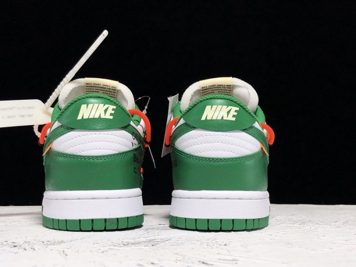nike dunk low ofw pine green ct0856-100