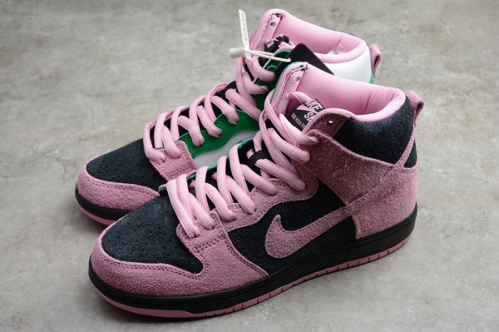nike sb dunk high invert celtics cu7349-001
